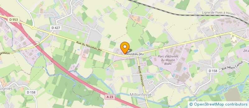 localisation de l'entreprise FINOSTA  ROSULT