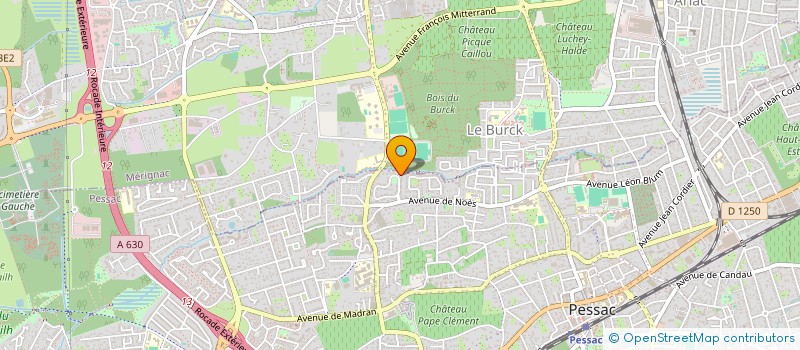 localisation de l'entreprise FINOTS  PESSAC