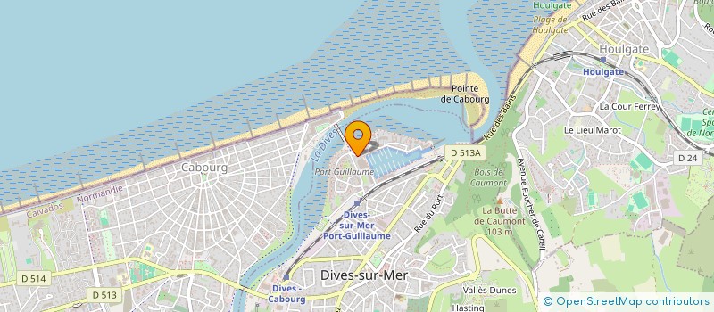 localisation de l'entreprise FINOTTE  DIVES-SUR-MER