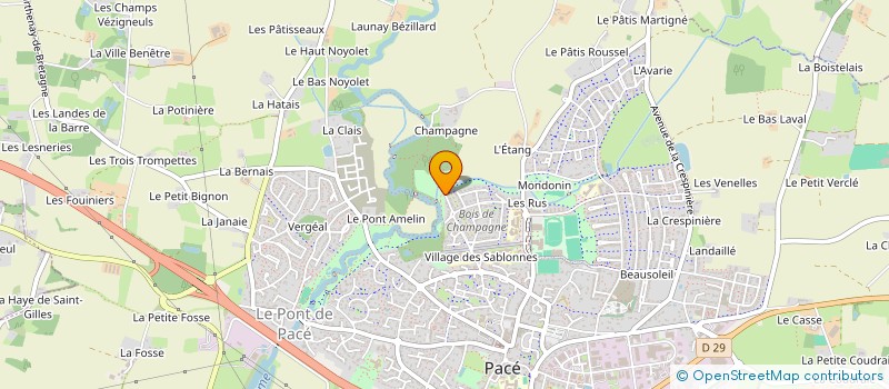 localisation de l'entreprise FINOUEST à PACE