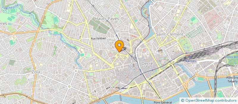 localisation de l'entreprise FINOVA à NANTES