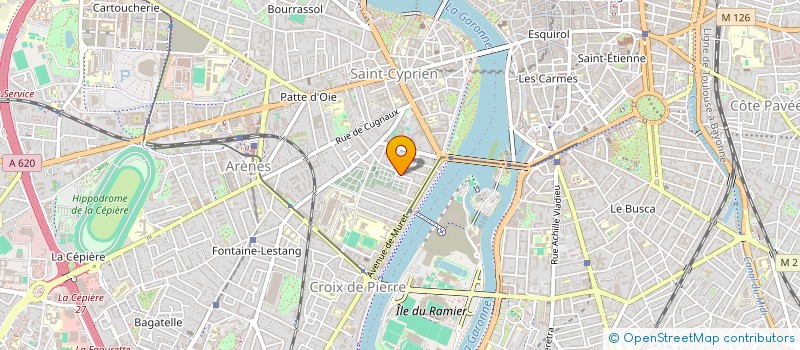 localisation de l'entreprise FINOVIS à TOULOUSE