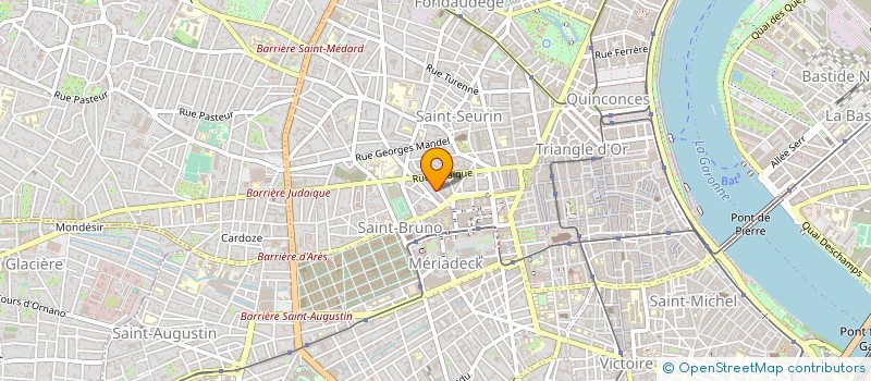 localisation de l'entreprise FINOW à BORDEAUX