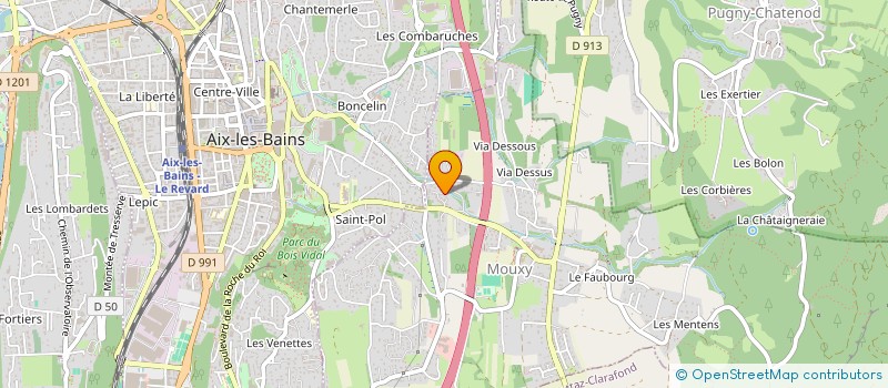 localisation de l'entreprise FINOX CONSEIL à MOUXY