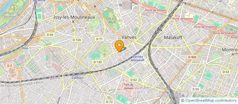 localisation de l'entreprise FINPALI à VANVES