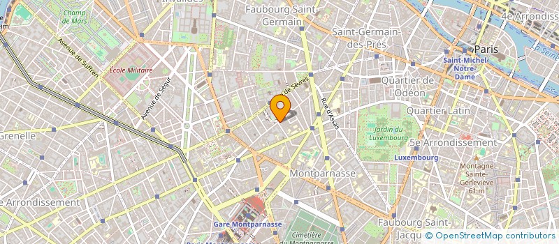localisation de l'entreprise FINPROJET  PARIS