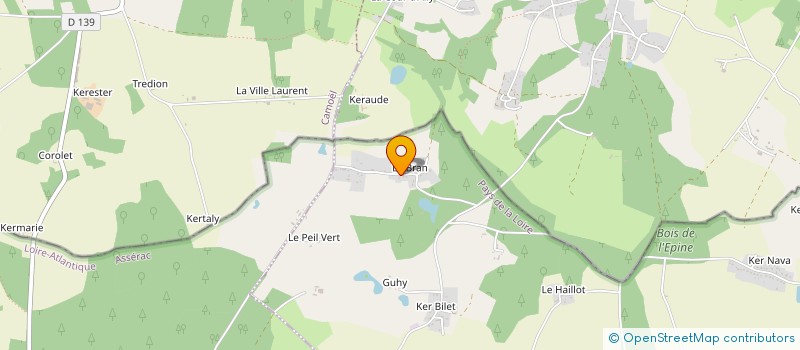 localisation de l'entreprise FINRAY  HERBIGNAC