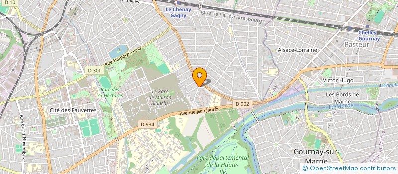 localisation de l'entreprise FINS PRIX à NEUILLY-SUR-MARNE