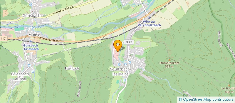 localisation de l'entreprise FINSTRAL FRANCE à WIHR-AU-VAL