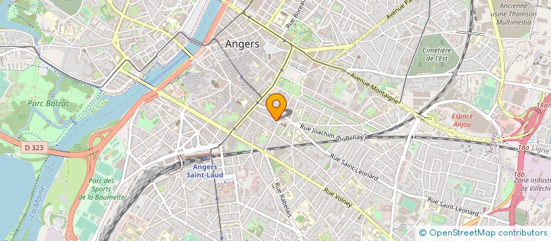 localisation de l'entreprise FINTA TECHNOLOGIE  ANGERS