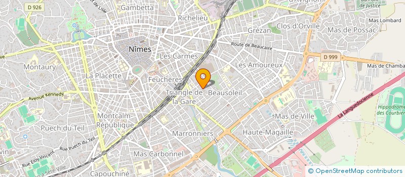 localisation de l'entreprise FINTOUCH  NIMES