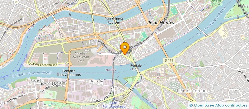 localisation de l'entreprise FINVESTEMENTS à NANTES