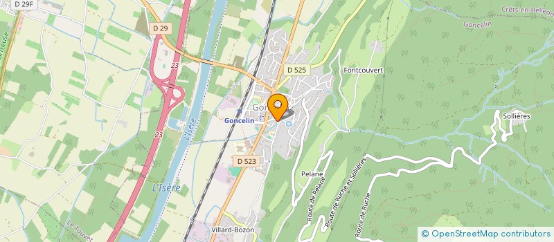 localisation de l'entreprise FINWAYS DEVELOPMENT  GONCELIN