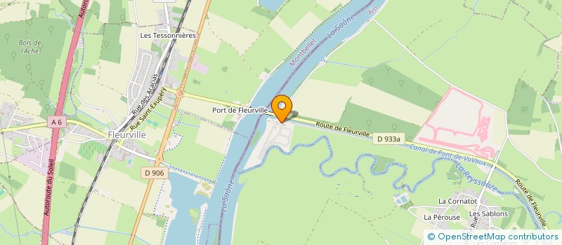 localisation de l'entreprise FINZA IMMOBILIER  PONT-DE-VAUX