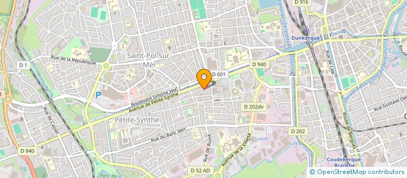 localisation de l'entreprise FIOEN MARCEL à DUNKERQUE