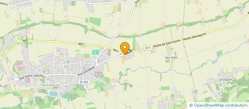 localisation de l'entreprise FIOGER SOLAIRE  ANNEYRON