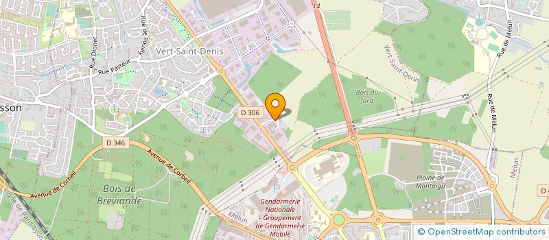 localisation de l'entreprise FIOL AFFRETEMENT à VERT-SAINT-DENIS