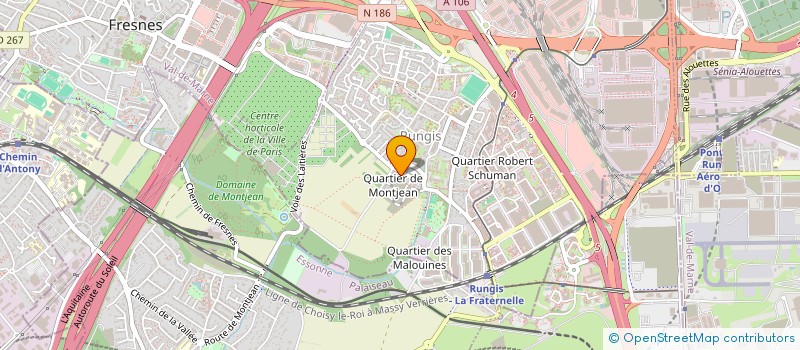 localisation de l'entreprise FIOLAN à RUNGIS