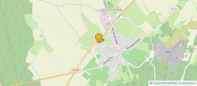 localisation de l'entreprise FION LMNP  GY