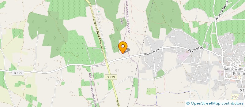 localisation de l'entreprise FIONA  UZES