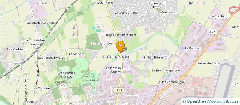localisation de l'entreprise FIONA  NOTRE-DAME-D'OE