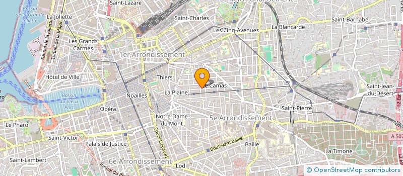 localisation de l'entreprise FIONA à MARSEILLE