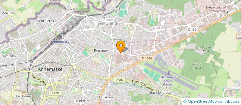 localisation de l'entreprise FIONA C. à ANNEMASSE