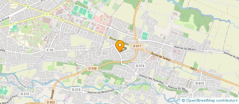 localisation de l'entreprise FIONELI  IDRON