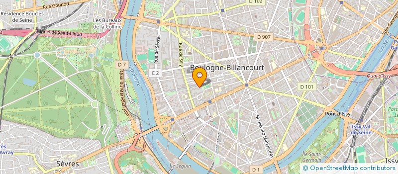 localisation de l'entreprise FIOP à BOULOGNE-BILLANCOURT