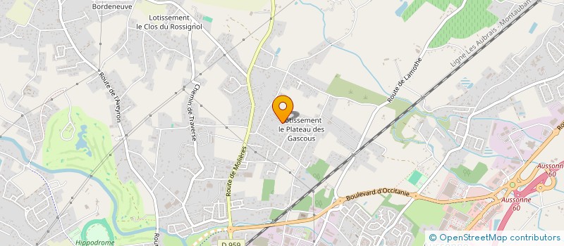 localisation de l'entreprise FIORANO  MONTAUBAN