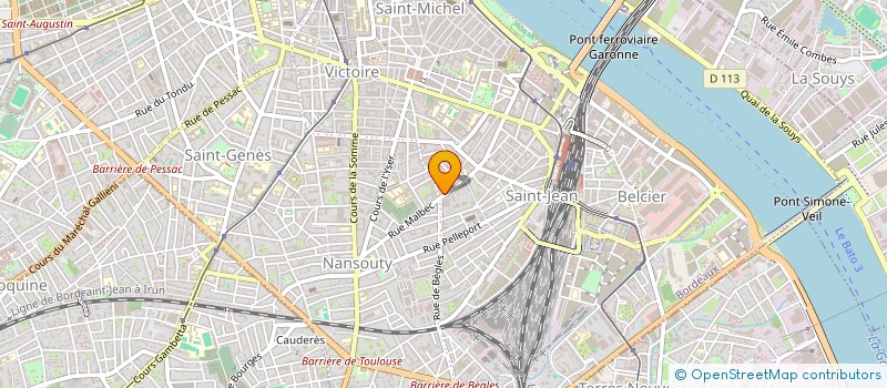 localisation de l'entreprise FIORDALISO  BORDEAUX