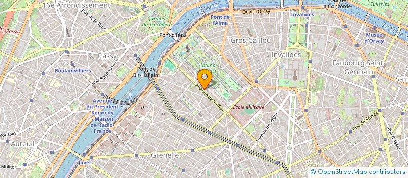 localisation de l'entreprise FIORE  PARIS