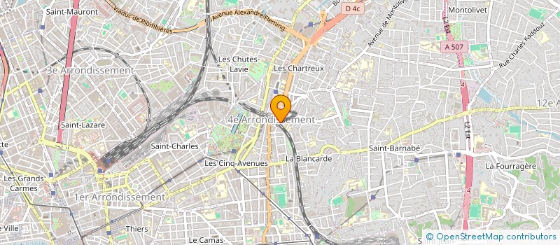 localisation de l'entreprise FIORENTINA à MARSEILLE