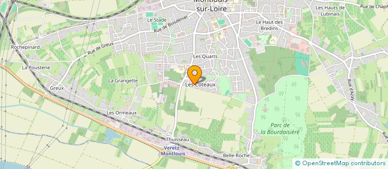 localisation de l'entreprise FIORESE BARON à MONTLOUIS-SUR-LOIRE