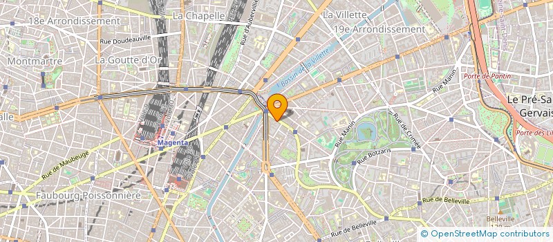 localisation de l'entreprise FIORETTI  PARIS