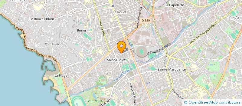 localisation de l'entreprise FIORINO à MARSEILLE