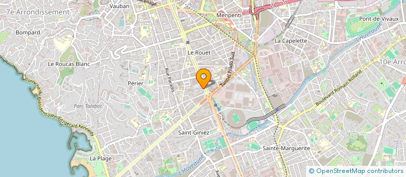 localisation de l'entreprise FIORITE à MARSEILLE