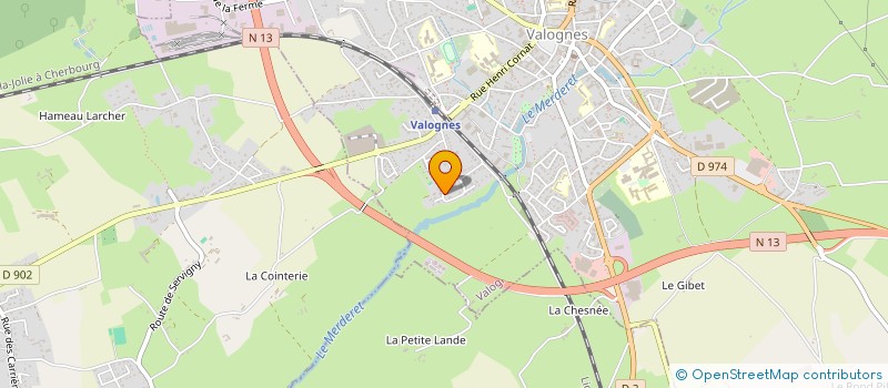 localisation de l'entreprise FIOSACOPA  VALOGNES