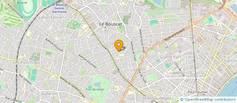 localisation de l'entreprise FIPA  LE BOUSCAT