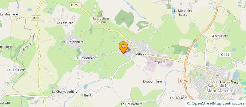 localisation de l'entreprise FIPAP à SEVREMONT