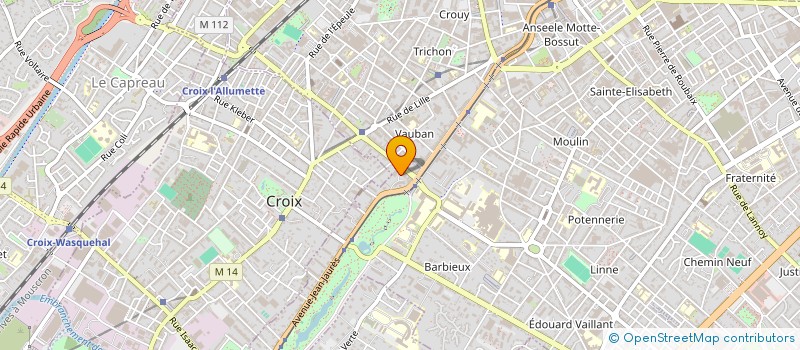 localisation de l'entreprise FIPAR à ROUBAIX