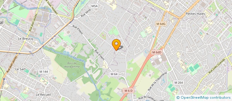 localisation de l'entreprise FIPARIM  HEM