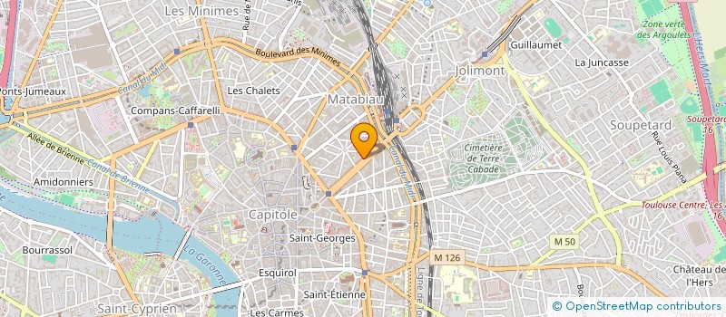 localisation de l'entreprise FIPARIMMO 4  TOULOUSE