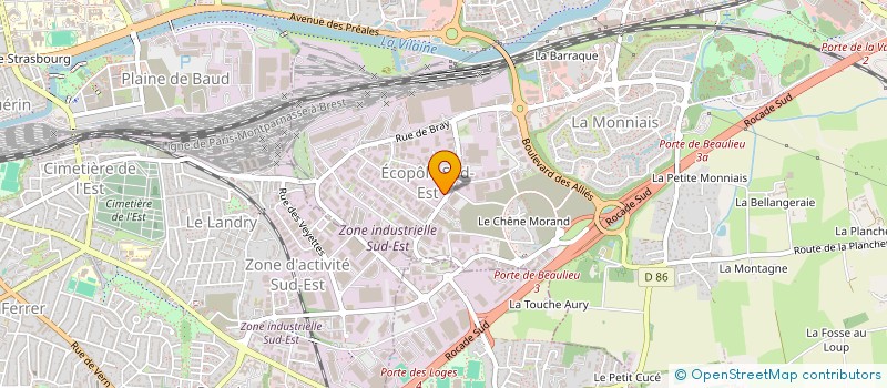 localisation de l'entreprise FIPART à CESSON-SEVIGNE