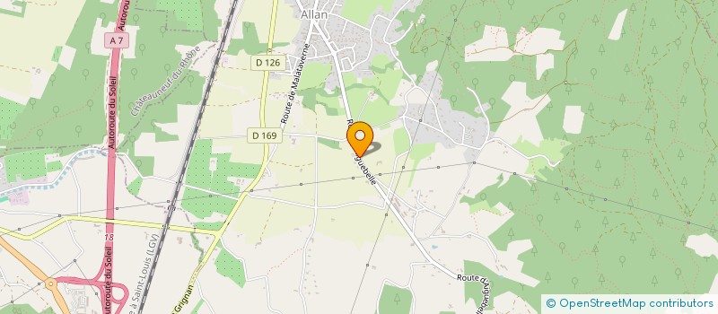 localisation de l'entreprise FIPAUL  ALLAN