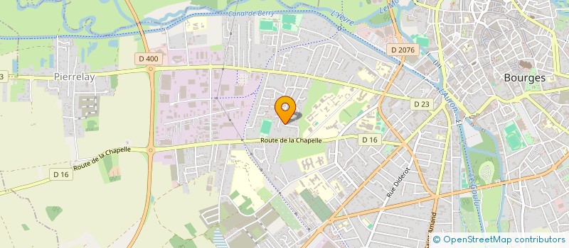 localisation de l'entreprise FIPE  BOURGES