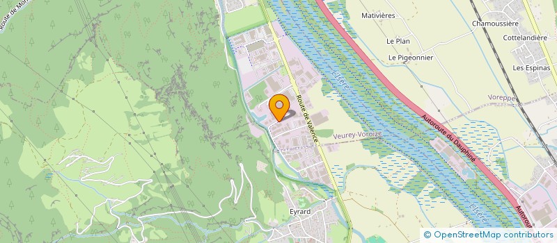 localisation de l'entreprise FIPEB  VEUREY-VOROIZE