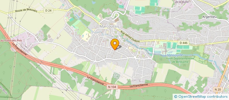 localisation de l'entreprise FIPG  MARCOUSSIS