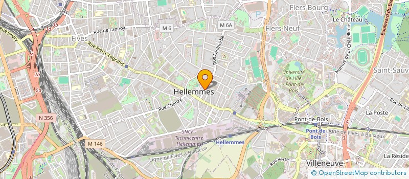 localisation de l'entreprise FIPRAVOCA à LILLE