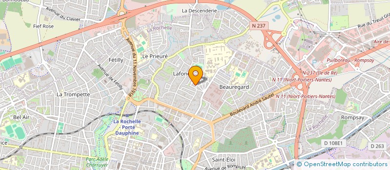 localisation de l'entreprise FIPRESS à LA ROCHELLE